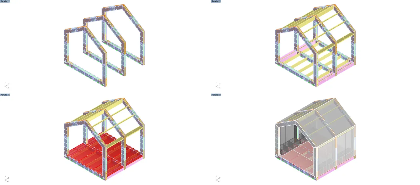 The WikiHouse system: chassis, frame, skin